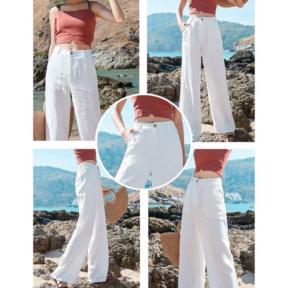 Luvira™ Cotton Linen Trousers
