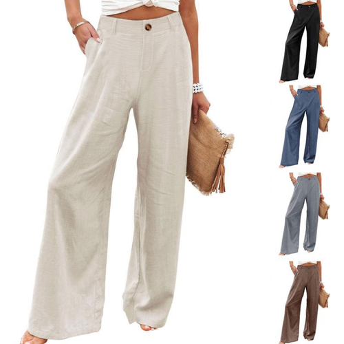 Luvira™ Cotton Linen Trousers