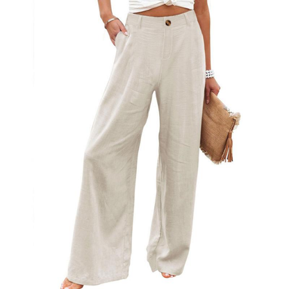 Luvira™ Cotton Linen Trousers