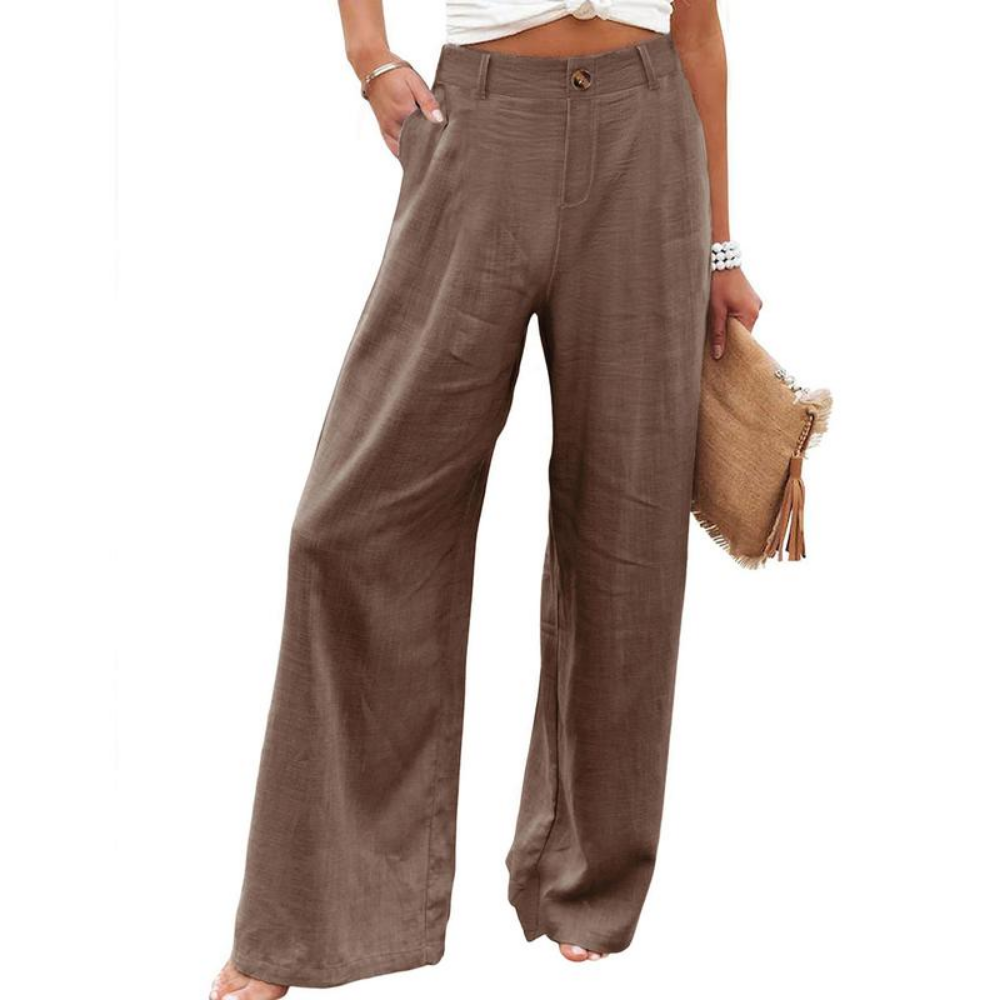 Luvira™ Cotton Linen Trousers