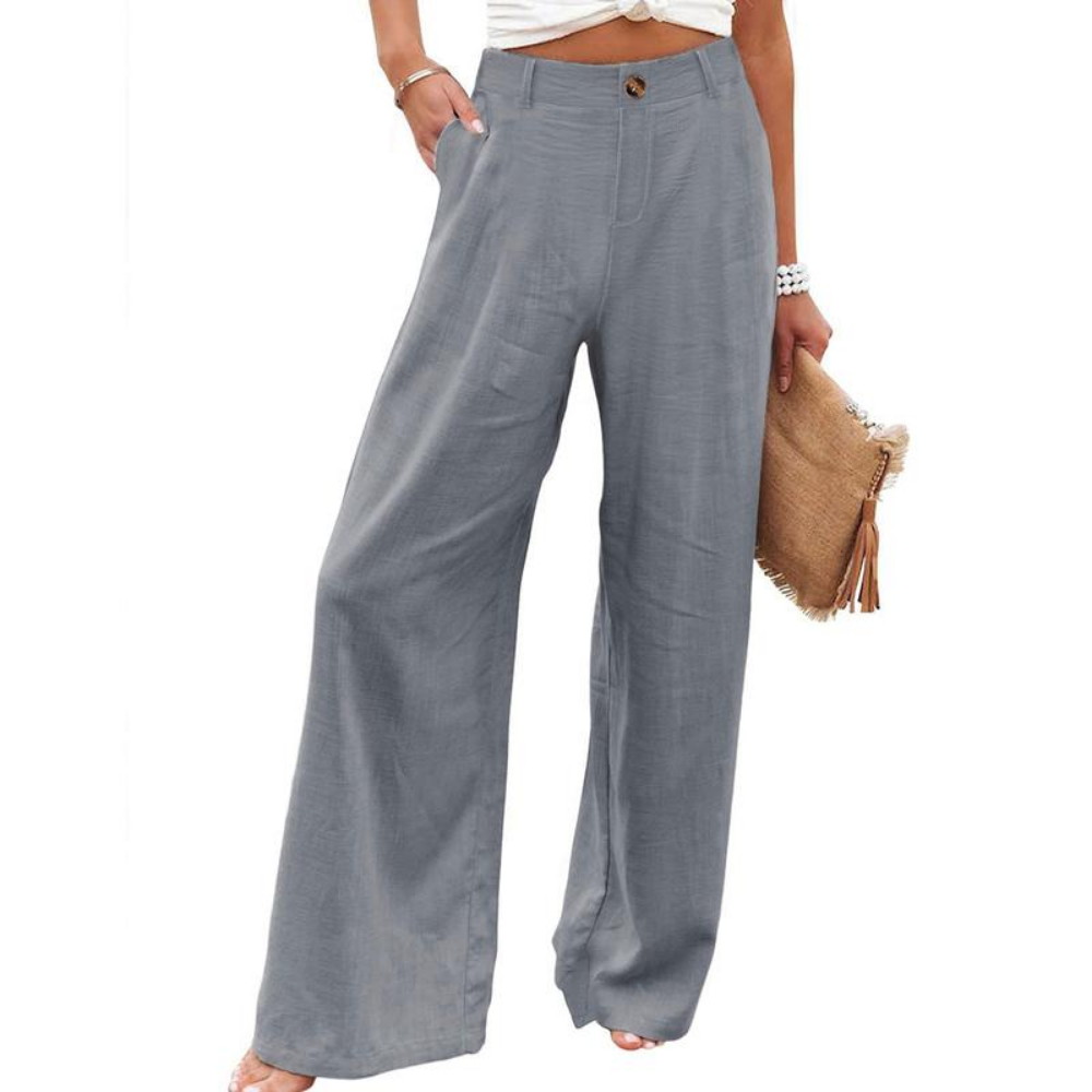 Luvira™ Cotton Linen Trousers